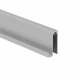 Профиль алюминиевый SENATOR серебро горизонт нижн. для узкой сис-мы АЛЮТЕХ (L-6000) (000,1003-02.А00-Е6)_preview_1