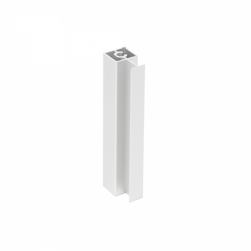Профиль алюминиевый SENATOR белый гляней соединительный для узкой сис-мы АЛЮТЕХ (L-6000) (1009-02.RAL9016)_1