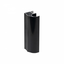 Профиль алюминиевый SENATOR черный глянец вертик. откр. N АЛЮТЕХ (L-5300) (PK0.SZM/1397 RAL9005) фотография